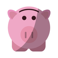 Obraz na płótnie Canvas piggy bank icon image vector illustration design
