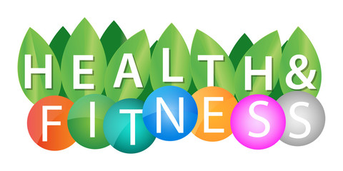 Health And Fitness clourfull