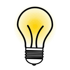 Obraz premium Big idea bulb symbol vector illustration design icon