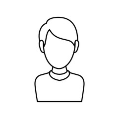 vector illustration design icon cartoon smiling manager