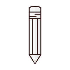 vector illustration design icon pencil wooden office