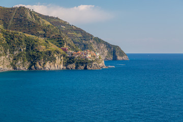 Colourful Manarola in National park Cinque Terre, Liguria, Italy