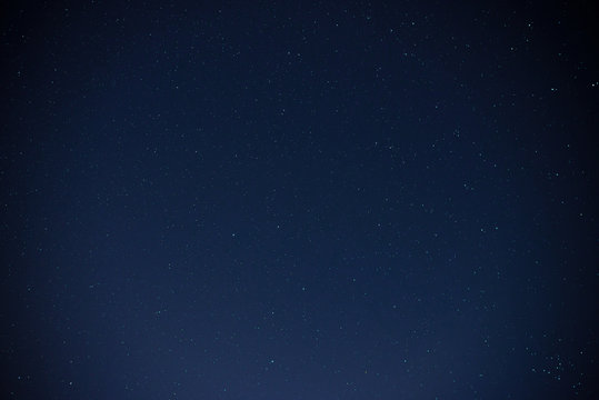 Beautiful milky way on a dark night sky with stars