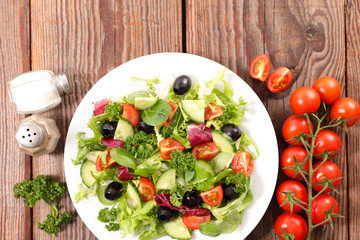 vegetable bowl salad
