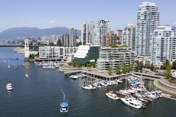 Fototapeta na wymiar Vancouver's Residential District