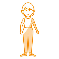 beautifull mother avatar character vector illustration design