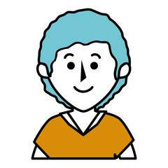 young father avatar character vector illustration design