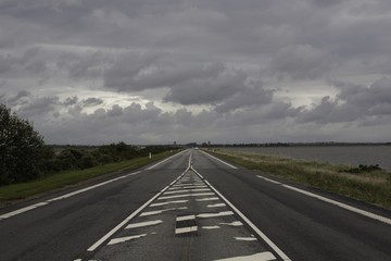 Fototapeta premium Dänische Highway