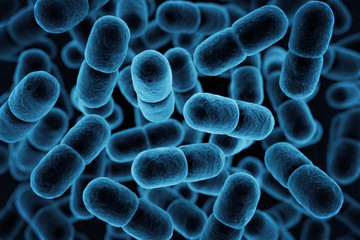 Blue microbes