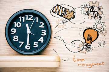 Time management concept
