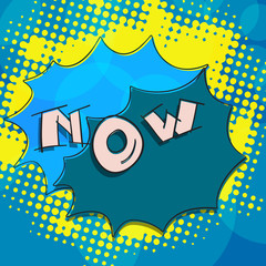 now act lettering vector