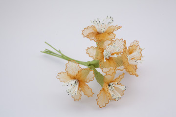 Artificial decorative tiny bunch of flowers