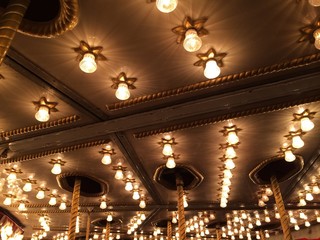 Obraz premium Carousel Twinkle Lights