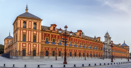 Obraz premium Palace of San Telmo, Seville, Spain