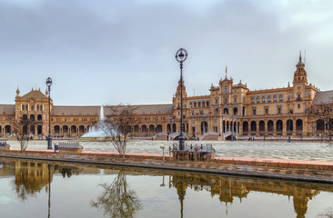Fototapeta na wymiar Plaza de Espana, Seville, Spain