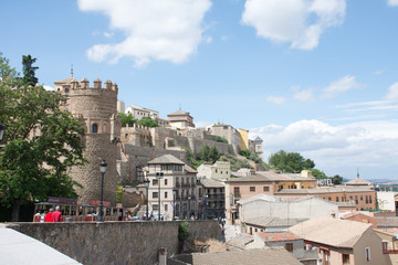 Elements of architecture of classical design. Toledo, Spain