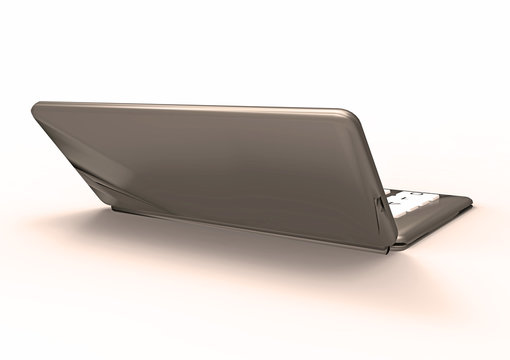 Calculator on white background