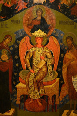 Antique Russian orthodox icon