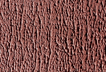 Red color plaster wall pattern