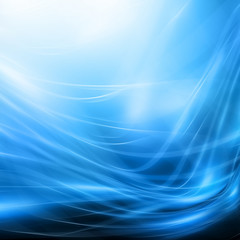 Naklejka premium Abstract blue background