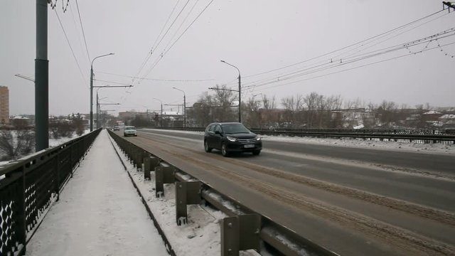 The bridge, winter.