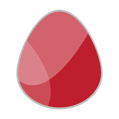 Isolated empty web button on a white background, Vector illustration