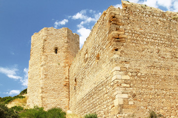 Old Fortress of Kritiniya on the island Rhodes