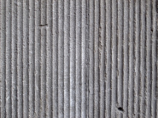 Grooved concrete surface