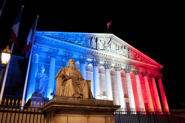 Assemblée nationale Française à Paris