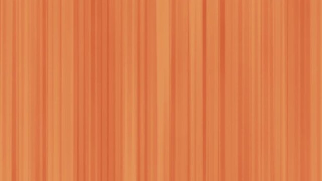 Animation Of Orange Colored Vertical Motion Lines Curtain Background