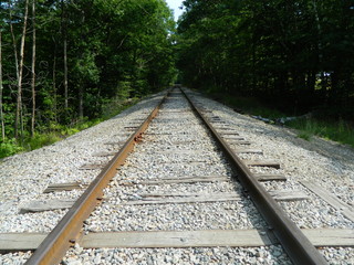 Railroad tracks