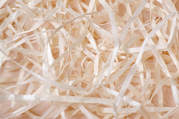 Wood shavings light