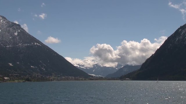 Achensee, Stausee, Pertisau, Fr&uuml;hling, Achental, Karawendelgebirge, See, Brandenberger Alpen