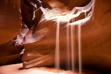 Poster Slot Canyons Flowing Sand © Cliff538