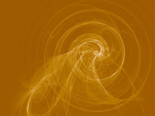 Naklejka premium Toned color monochrome abstract fractal illustration.