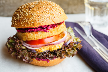 Veggie burger