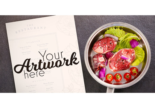 Cooking Mockup Template 3