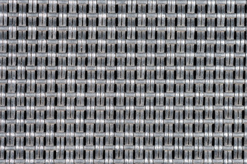 Close-Up of a fabric metal pattern for background purposes