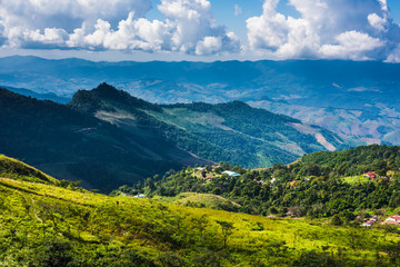 Fototapeta na wymiar Mountains of Northern Thailand