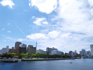 Obraz premium 休日の山下公園
