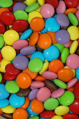 Fototapeta na wymiar Sugar coated sweets