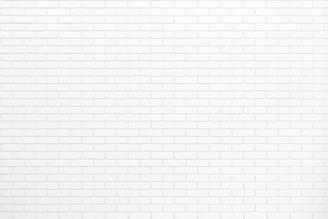 white brick wall texture for background usage as a backdrop design