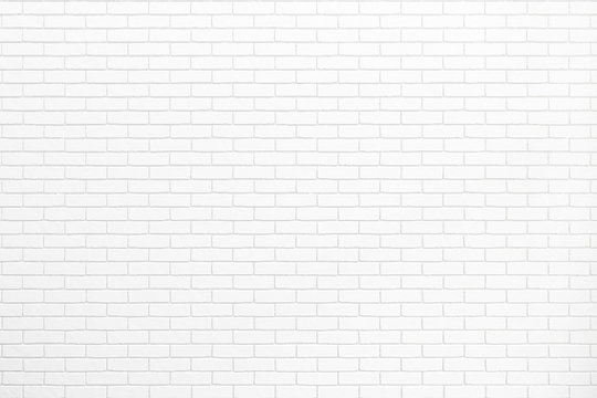 Fototapeta white brick wall texture for background usage as a backdrop design