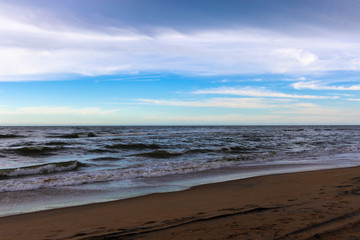 Praia de Atafona, São João da Barra, Rio de janeiro, Brasil