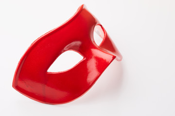 red mask