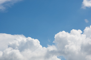 Fototapeta na wymiar Background of sky and clouds