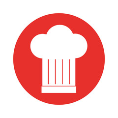 chef hat isolated icon vector illustration design