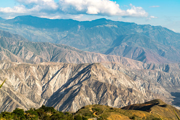 Chicamocha canyon. Santander, Colombia