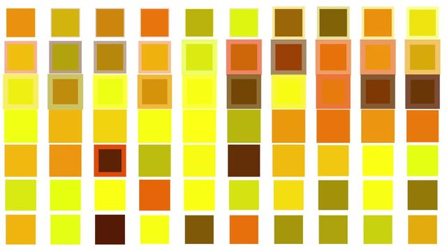 4k vj color square neon light array matrix scan background&cube grid big data database geometry modern shape backdrop.