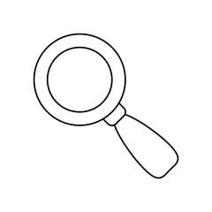 Magnifying glass lupe